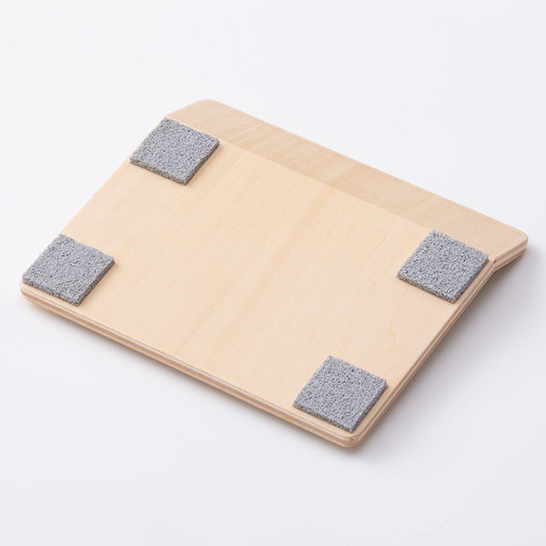 スマイル 木製 傘・杖ストッパー ナチュラル 5個 - アスクル