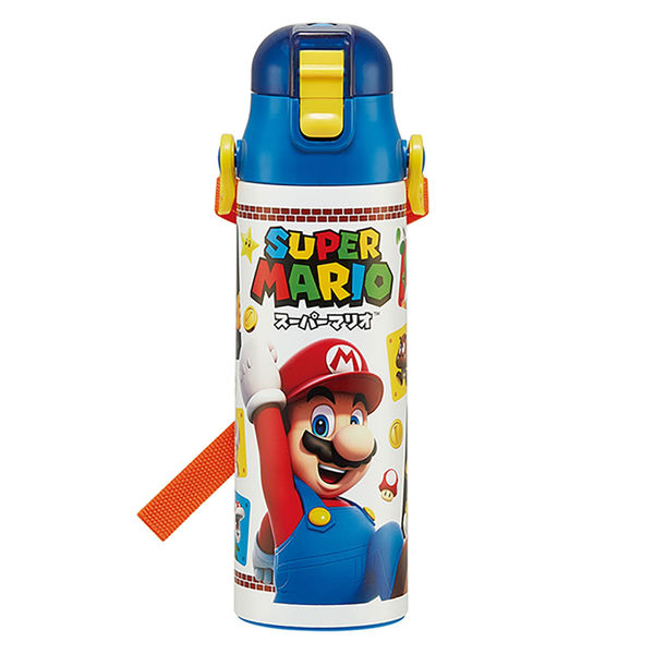 スーパーマリオブラザーズ　オリジナルステンレスボトル　セブンイレブン お値下げ】スーパーマリオブラザーズ ステンレスボトル