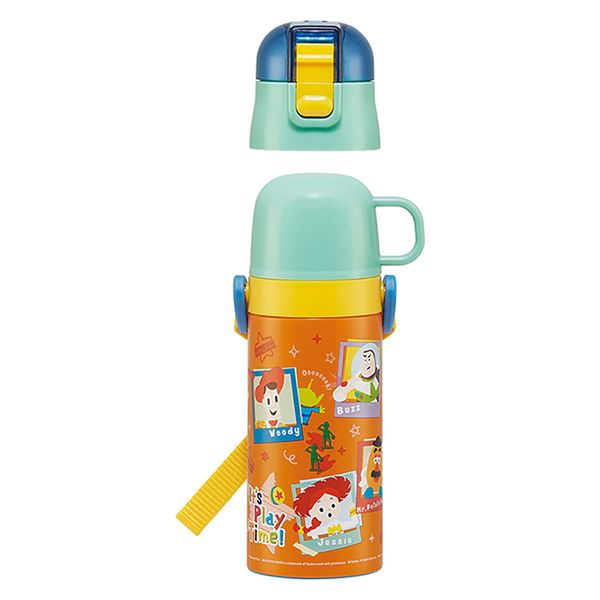 スケーター SKDC3 子供2WAYステンレスボトル 420ml トイ