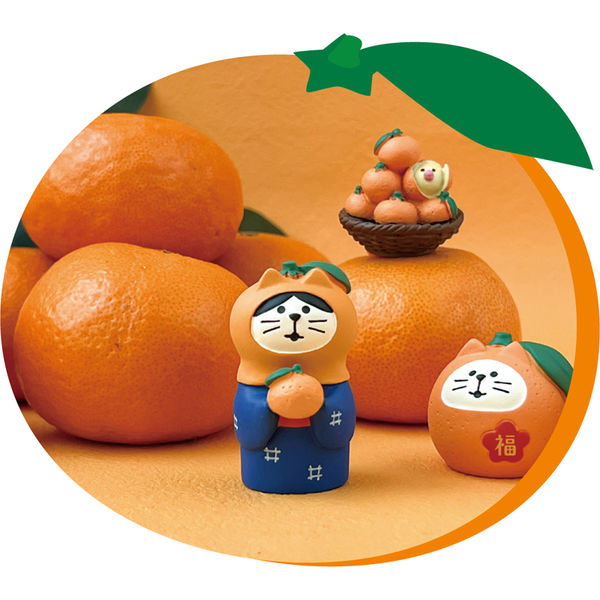デコレコーポレーション デコレ ZCB-86341 フルーツ猫だるま 福