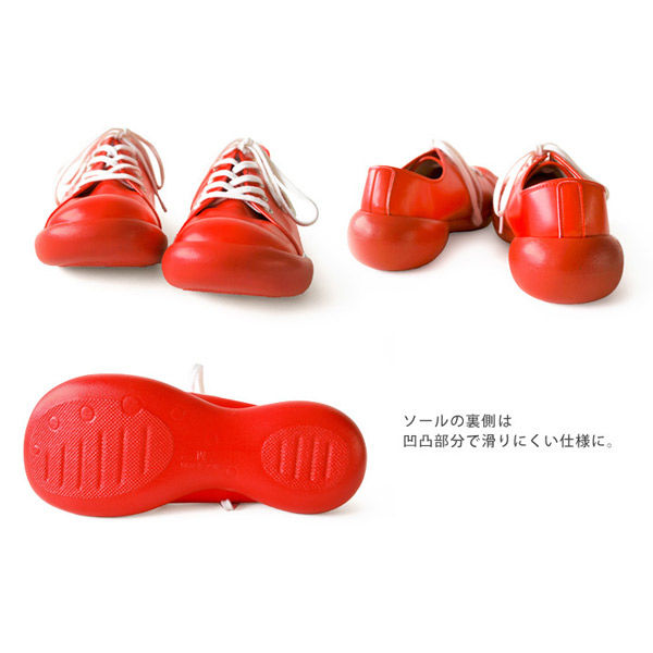 リゲッタ カープメンズ スニーカー レッド L(27.0~27.5) BCFS6901-HC