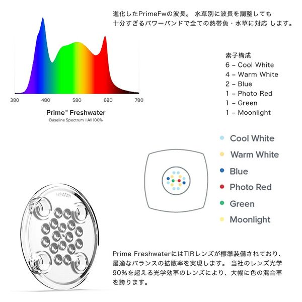Aqua Illumination AI Prime Freshwater 16FW ホワイト 淡水用