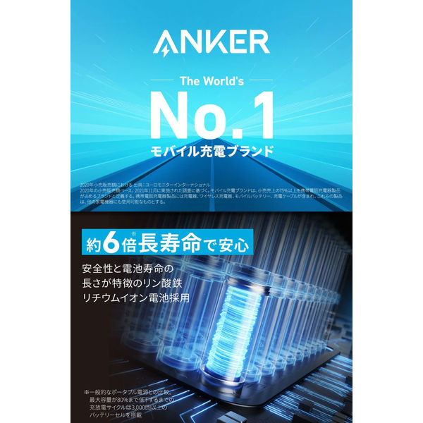 Anker Portable Power Station（PowerHouse 512Wh） ポータブル