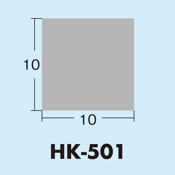 エスコ（esco） 10x10x500mm アクリル角棒（溝なし/透明） 1セット（10個：1個×10本） EA441EK-1（直送品）