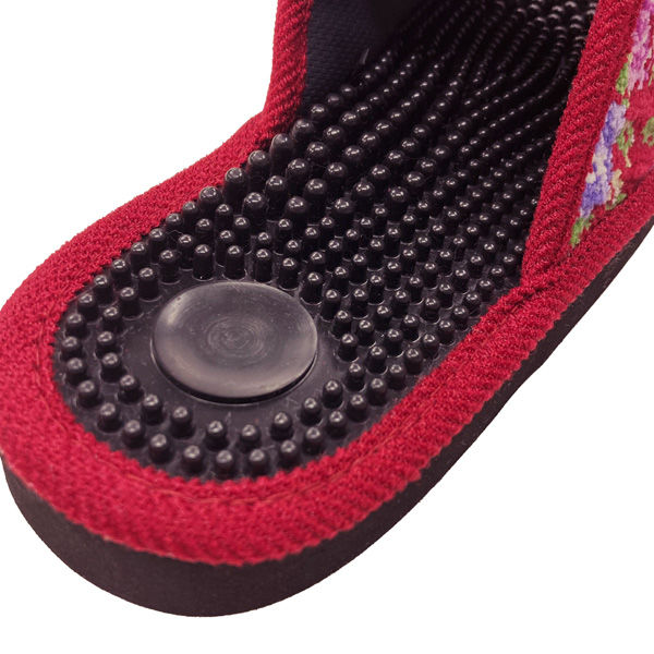 センコー FEELFOOT ケーポス 健康サンダル約22cm-24cmワインレッド FF