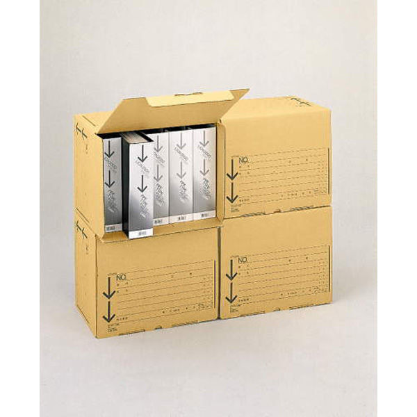 ライオン事務器 文書保存箱 ストックケース A4用・強化タイプ SC-12 