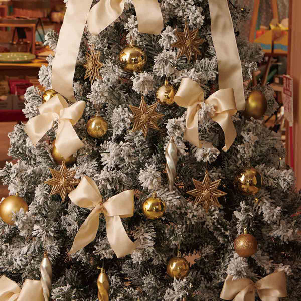 ストア・エキスプレス ベース付きクリスマスツリーセット スノー ストア・エキスプレス ベース付きクリスマスツリーセット スノー