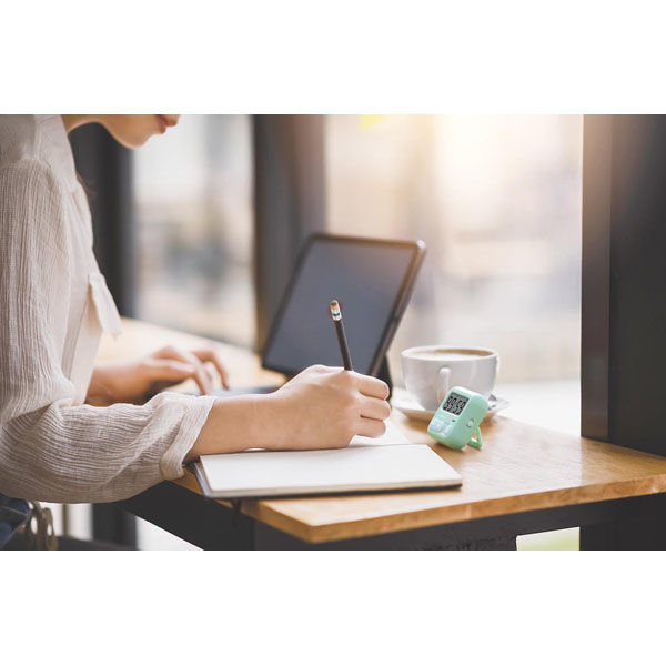 ☆ ソニック タイマー モチベプラス スタディタイマー ミ -7097-P 76 ソニック モチベプラス スタディタイマー グリーン LV-7097-G 1セット