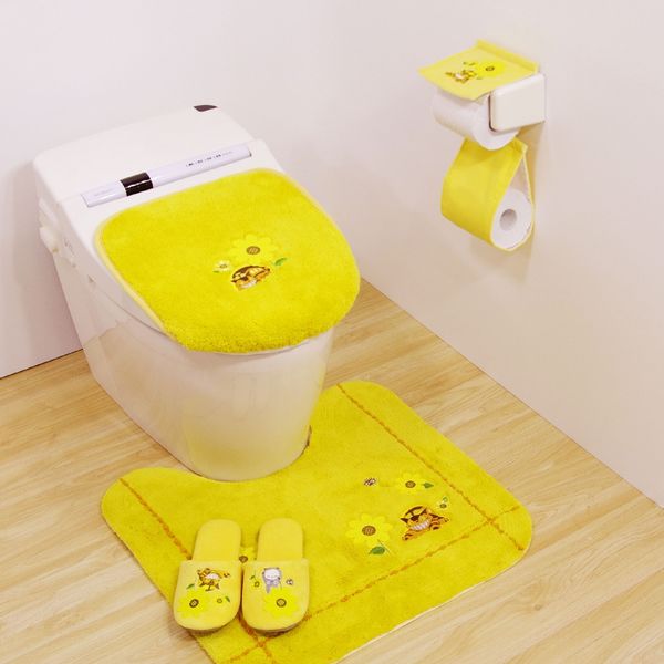 レア☆アナスイ 蝶々デザイン トイレカバー 便座カバー フタカバー 紫