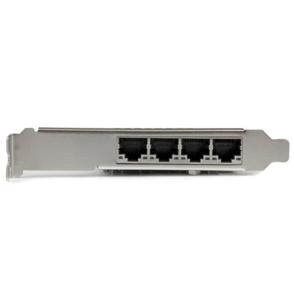 LANカード 4ポートGbE増設PCIe NIC Intel I350 ST4000SPEXI 1個 Startech.com