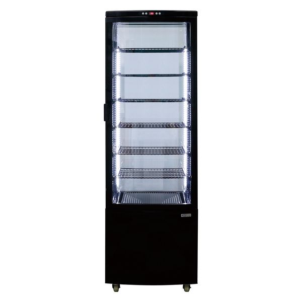 レマコム 4面ガラスショーケース - 冷蔵庫