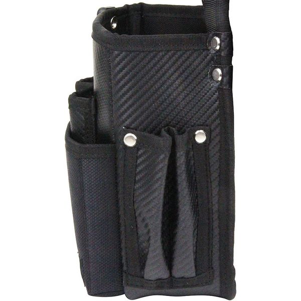 藤原産業 SK11 黒 腰袋2段 SKC2ー3BK 1個（直送品） - アスクル