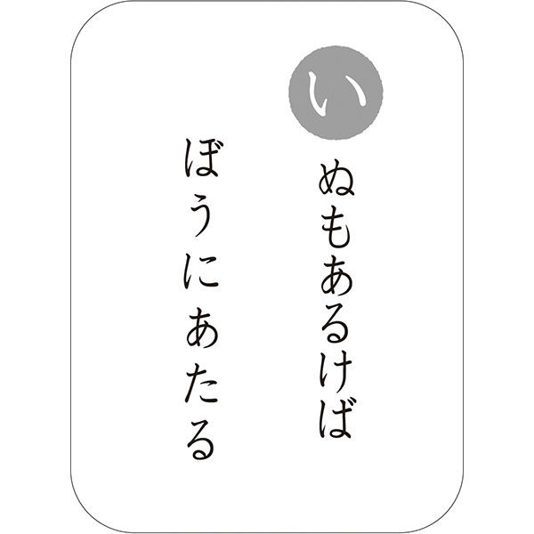 お値下げしました❗️犬棒カルタ(45枚×2)解説書付き-