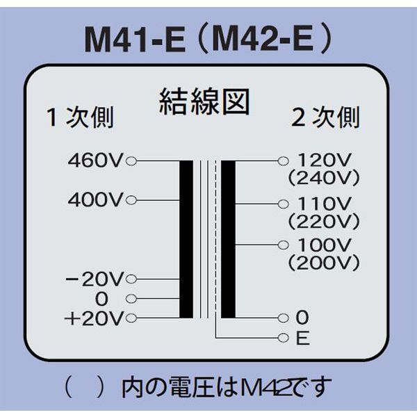 スワロー電機（SWALLOW） マルチトランス M41-4KE 1個（直送品