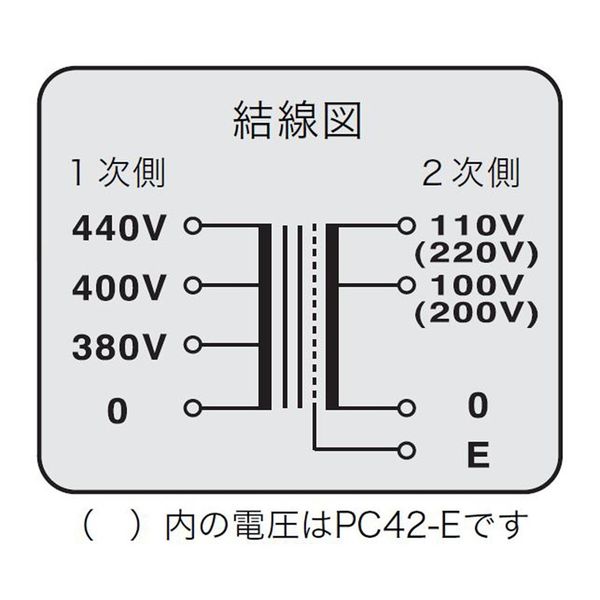 スワロー電機（SWALLOW） 電源トランス PC41-3000E 1個（直送品