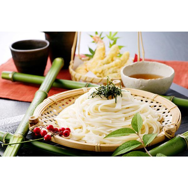 かも川手延素麺 かも川 一番のばし手延うどん 220g×10個