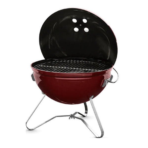 Weber 1123008 スモーキージョープレミアム チャコールグリル 37cm 深紅 00241538　1セット（直送品）