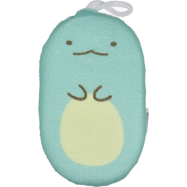 サンタン すみっコぐらし ボディスポンジ とかげ SG-0580 1個入