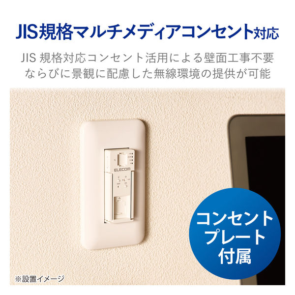 法人向け 無線アクセスポイント 11ac 867 + 300Mbps WAB-S1167IW-PD エレコム 1個（直送品）