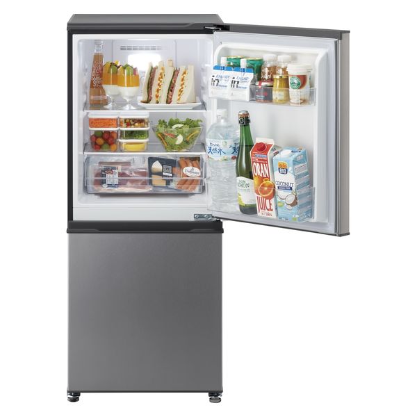 AQUA 2ドア冷凍冷蔵庫 イエロー - キッチン家電