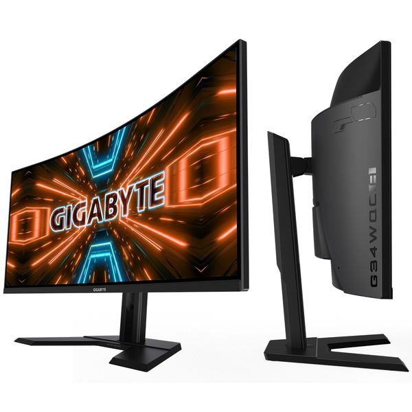 GIGABYTE（ギガバイト） 34インチウルトラワイドモニター 上下昇降機能 GIGABYTE G34WQC A