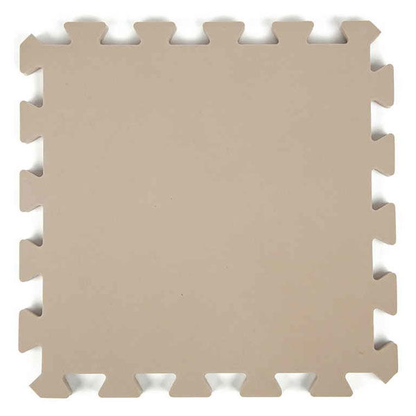 ユノックス カラージョイントマット 8枚 厚さ1.4cm ベージュ 263538 1