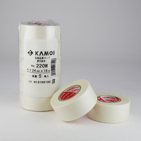 スコッチ 軽包装用OPPテープと KAMOI マスキングテープ - テープ
