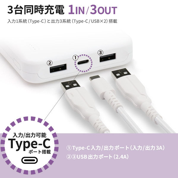 オウルテック かしこく充電対応 大容量モバイルバッテリー オウルテック かしこく充電対応 大容量モバイルバッテリー