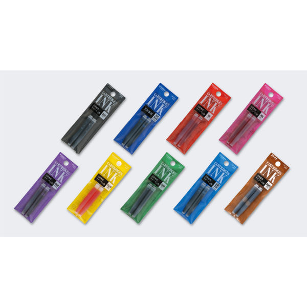 プラチナ万年筆 インクカートリッジ SPN-100A#28 バイオレット 2本入