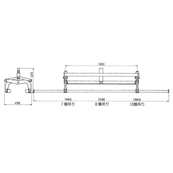 三木ネツレン ネツレン CU-KA型間知ブロック吊クランプ 500KG 10個 CU-KA-10 1台（直送品） - アスクル