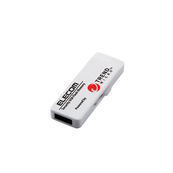 セキュリティ USBメモリ 2GB USB3.0 トレンドマイクロ 1年ライセンス