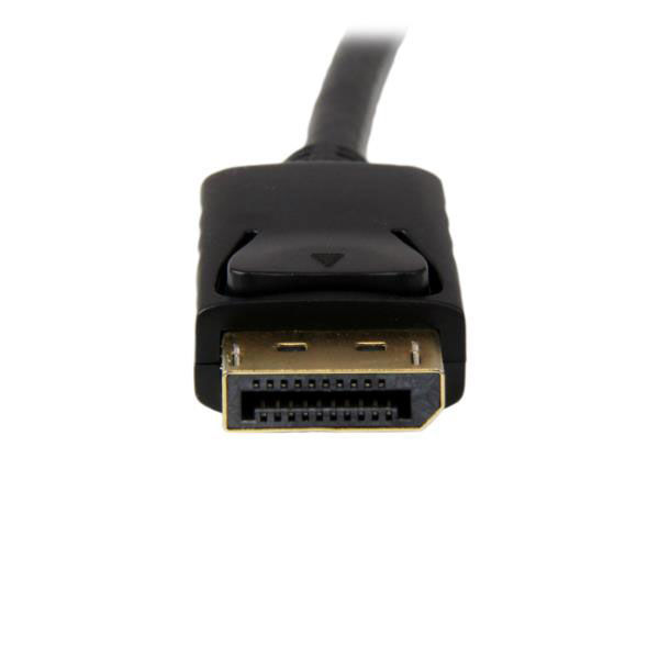 Startech.com 1.8m DisplayPort-VGA変換ケーブル (黒) DP2VGAMM6B 1個