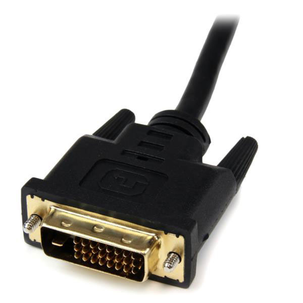 HDMI - DVI-D変換ケーブルアダプタ 20cm HDDVIFM8IN 1個 StarTech.com - アスクル