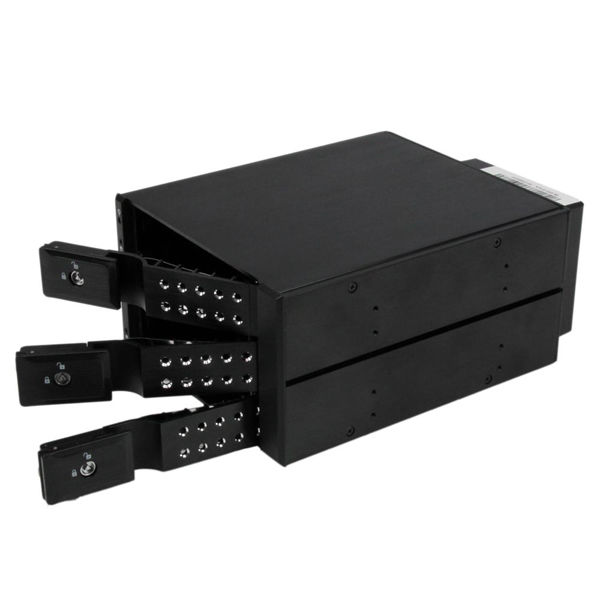 3x 3.5インチ SAS/SATA HDD対応ラック HSB3SATSASBA 1個 StarTech.com（直送品） - アスクル