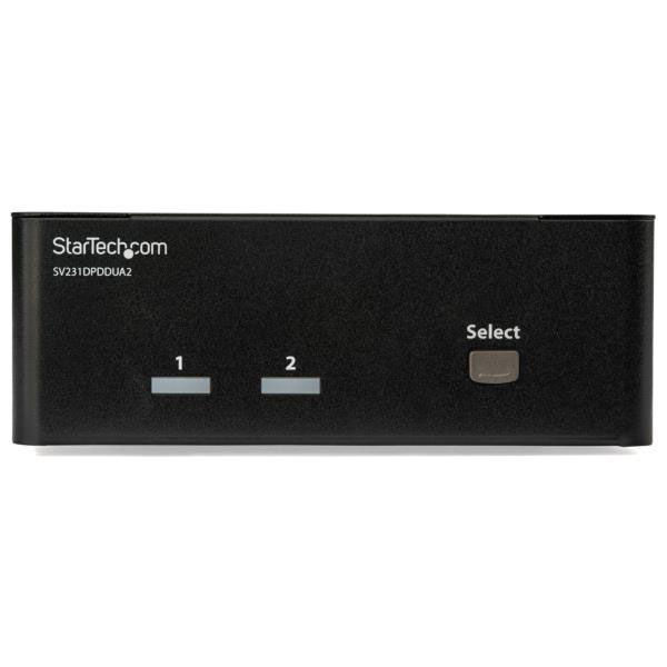 2ポートDPデュアルモニターKVMスイッチ 4K/60Hz SV231DPDDUA2 1個 StarTech.com（直送品） - アスクル