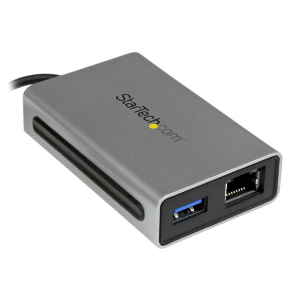 ドッキングステーション Thunderbolt接続GbE/USB3.0変換アダプタ USBハブ　1個　StarTech.com（直送品）