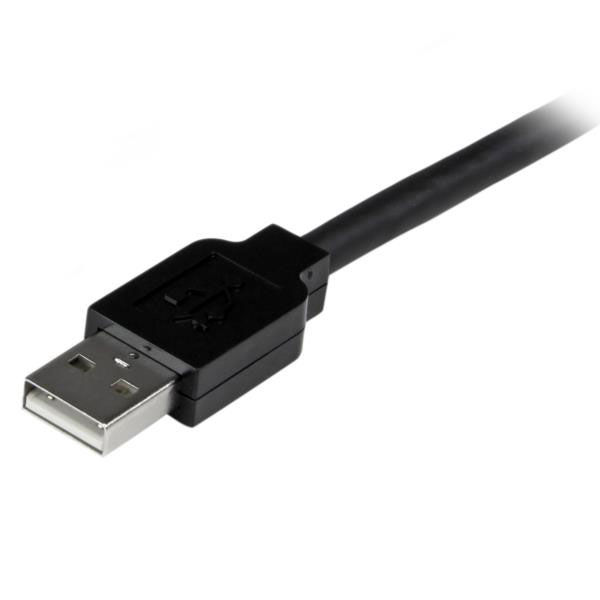 StarTech USB2AAEXT10M [USB 2.0 アクティブリピータケーブル 10m Type-A オス/メス]