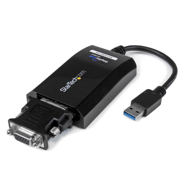 StarTech.com USB - VGA変換アダプタ USB接続外付けグラフィックアダプタ MAC対応 1920x1200 USB2VGAPRO2 Amazon.com: StarTech.com USB to VGA Adapter, External USB
