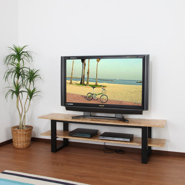 MUJI ウッドAVラック 1500mm テレビ台 テレビボード オーク材
