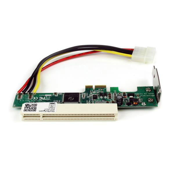 PCIe-PCI変換カード　ペリフェラル用電源付　PEX1PCI1　1個　StarTech.com（直送品）