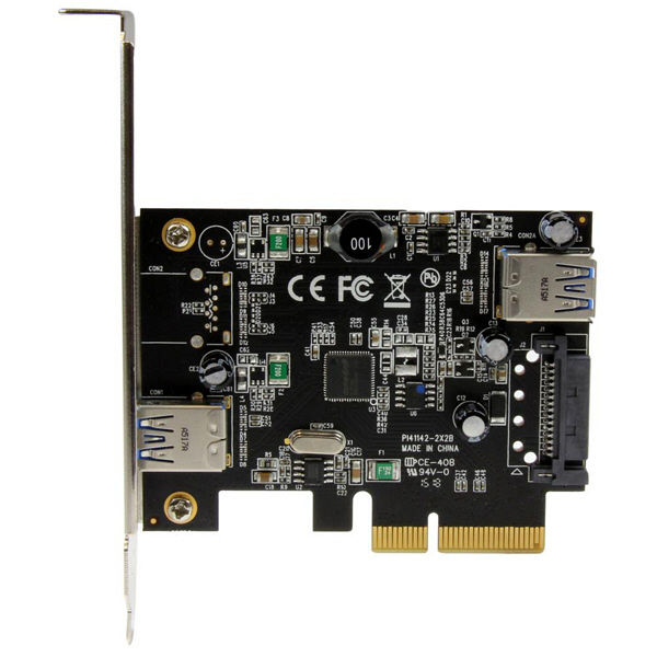 StarTech.com 2x USB 3.1(10Gbps)増設PCIeカード PEXUSB311EI