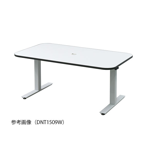 アズワン 電動昇降ナーステーブル ホワイト 1200×900×650~1300