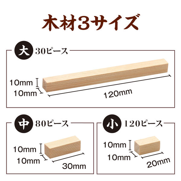 アーテック 寄木工芸 31400 1セット（直送品） - アスクル