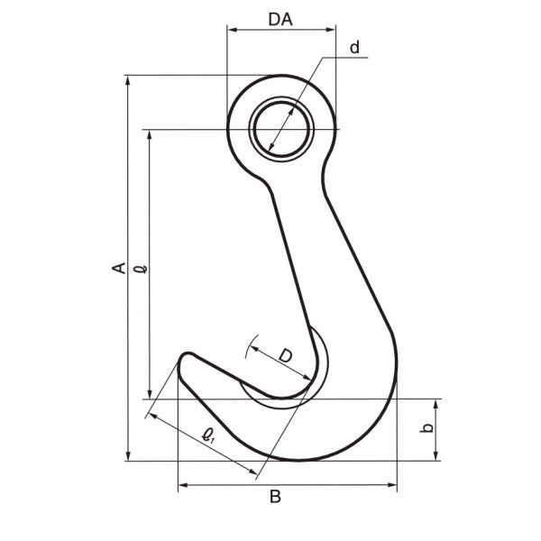 三木ネツレン ネツレン SO型カギ形吊フック 1/2TON SO-1/2TON 1 三木ネツレン ネツレン SO型カギ形吊フック 1/2TON SO-1/2TON 1