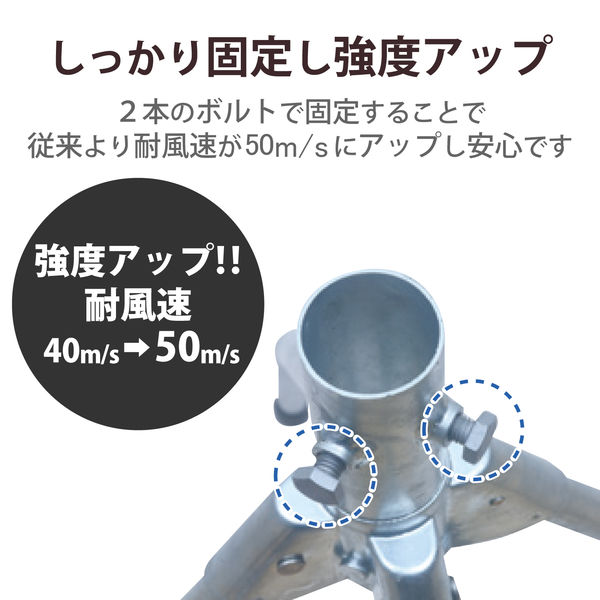 DXアンテナ 屋根馬 MH40ZL 1個（直送品） - アスクル