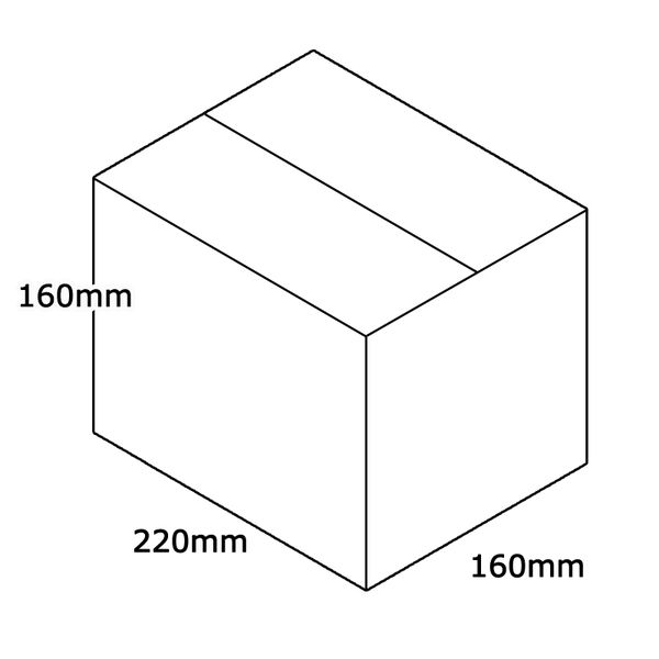 ワンタッチ段ボール A5用ー160 002122950 1ケース（20枚入）（直送品