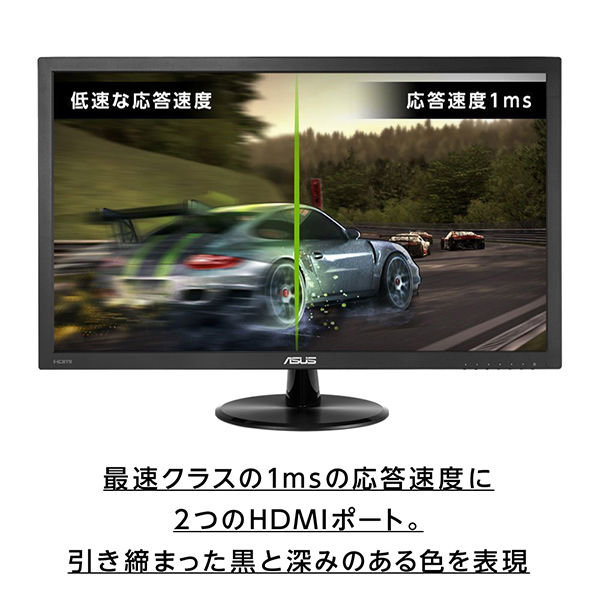 ASUS 27インチワイド液晶モニター VP278H フルHD(1920×1080)/HDMI/D