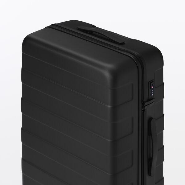 無印良品 バーを自由に調節できる ハードキャリーケース （75L） 黒