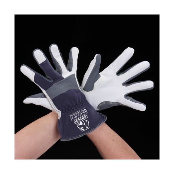 エスコ [L] 手袋(TIG溶接用・山羊革) EA353AT-127 1双（直送品 