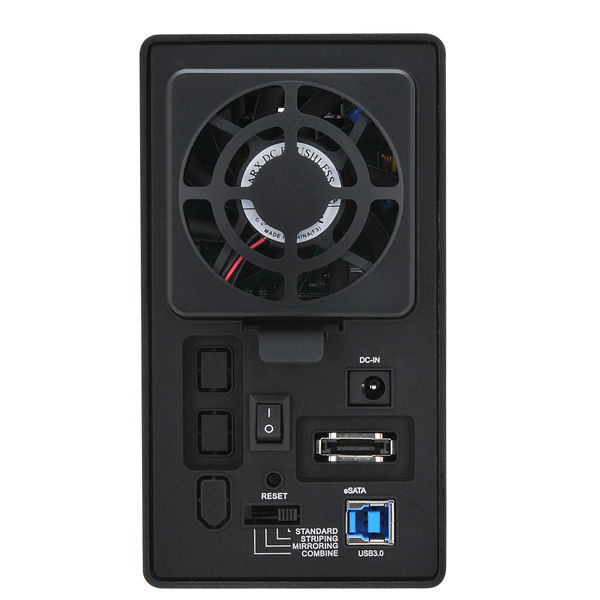 裸族のテラスハウス HDDケース CRTS35EU3RS6G 内蔵HDD2台搭載可